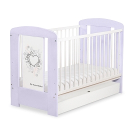 Baby cot bed 120x60cm Chic with drawer STANDARD