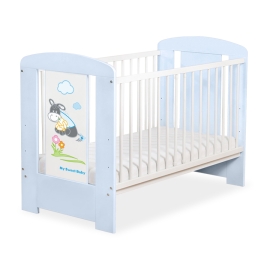 Baby cot bed 120x60cm Donkey Luca no. 5011-03-815