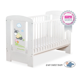 Baby cot bed 120x60cm Donkey Luca no. 5011-07-816