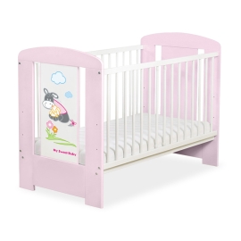 Baby cot bed 120x60cm Donkey Luca no. 5011-08-814