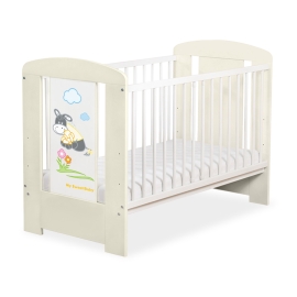 Baby cot bed 120x60cm Donkey Luca no. 5011-10-816
