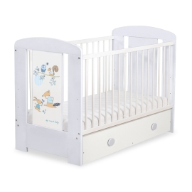 Baby cot bed 120x60cm Friends with drawer MAXI