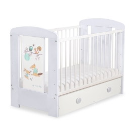 Baby cot bed 120x60cm Friends with drawer MAXI
