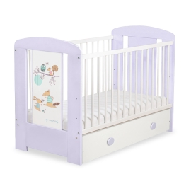 Baby cot bed 120x60cm Friends with drawer MAXI