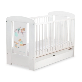 Baby cot bed 120x60cm Friends with drawer STANDARD