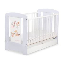 Baby cot bed 120x60cm Friends with drawer STANDARD