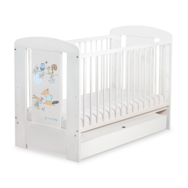 Baby cot bed 120x60cm Friends with drawer STANDARD