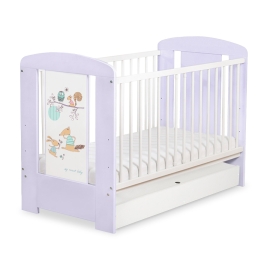 Baby cot bed 120x60cm Friends with drawer STANDARD