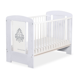 Baby cot bed 120x60cm Glamour Gray-1
