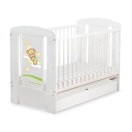Baby cot bed 120x60cm Good Night with drawer STANDARD