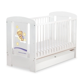 Baby cot bed 120x60cm Good Night with drawer STANDARD