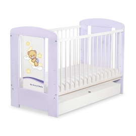 Baby cot bed 120x60cm Good Night with drawer STANDARD