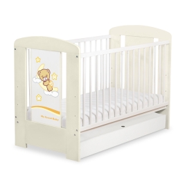 Baby cot bed 120x60cm Good Night with drawer STANDARD