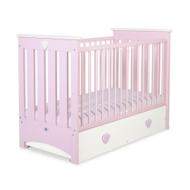 Baby cot bed 120x60cm Lorenzo III with drawer MAXI