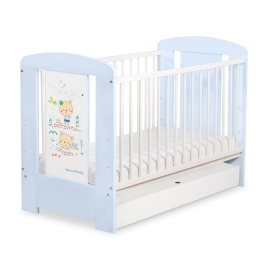 Baby cot bed 120x60cm Sweet bears with drawer STANDARD