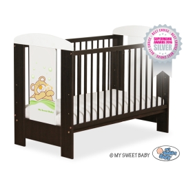 Baby cot bed 120x60cm Tedy Bear Barnaba no. 5005-04-802