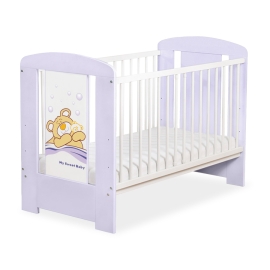 Baby cot bed 120x60cm Tedy Bear Barnaba no. 5005-09-801