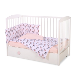 Baby Crib/Cot Bedding set 3-pcs - little doggies