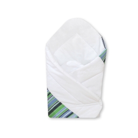 Baby nest- Basic dark blue stripes