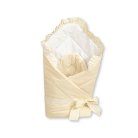 Baby nest - Bear with bow cream