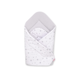 Baby nest - mini gray stars