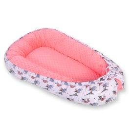 Baby nest minky - little doggies