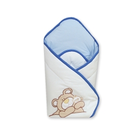 Baby nest - Teddy Bear Barnaba blue