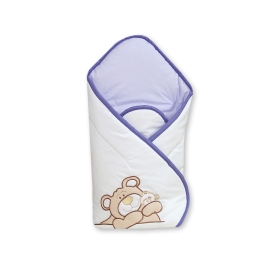 Baby nest - Teddy Bear Barnaba lilac