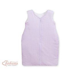 Baby Sleeping Bag- Lilac checkered