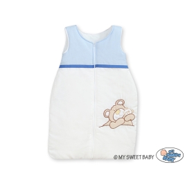 Baby Sleeping Bag- Teddy Bear Barnaba blue