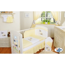 Babybed Bedding set 2pcs- Donkey Luca yellow