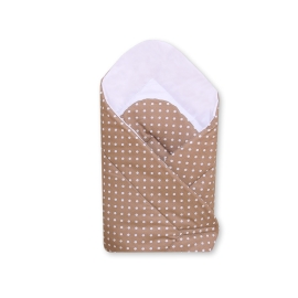 Babynest- Hanging Hearts dots on brown