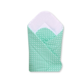 Babynest- Hanging Hearts dots on mint