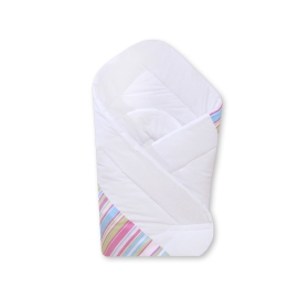 Babynest- Hanging Hearts lilac stripes