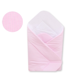 Babynest- Hanging Hearts pink stripes