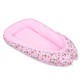 Babynest- pink butterflies/pink