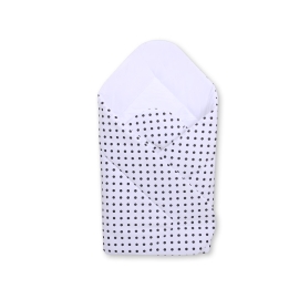 Babynest- white with black dots