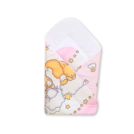 Babynest with stiffenig- Basic Forest Animals pink