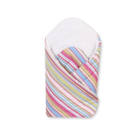 Babynest with stiffenig- Basic lilac stripes