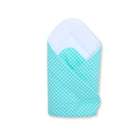 Babynest with stiffenig- Mint checkered