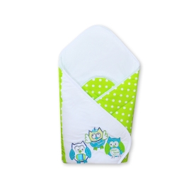 Babynest with stiffenig- Owls green