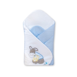 Babynest with stiffening- Donkey Luca blue