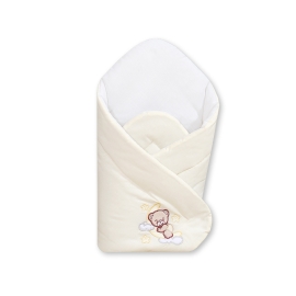Babynest with stiffening- Good night brown