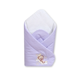 Babynest with stiffening- Good night lilac