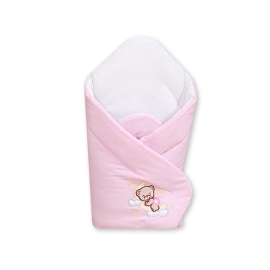 Babynest with stiffening- Good night pink