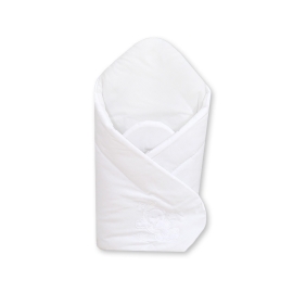 Babynest with stiffening- Good night white