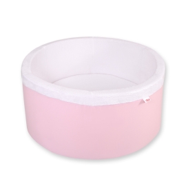 Ball-pit minky without balls - pink