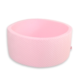 Ball-pit minky without balls - pink