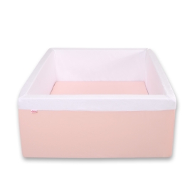 Ball-pit minky without balls - powder pink