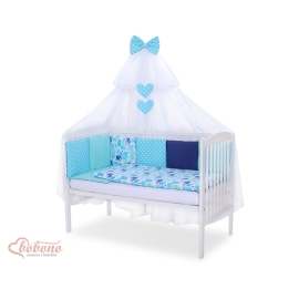 Bedcot Bedding set 11-pcs with mosquito-net- Set 11